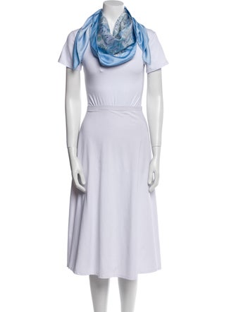 Hermès Chemins De Garrigue Silk Scarf