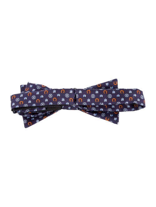 Hermès Silk Patterned Bowtie