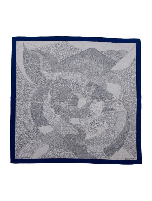 Hermès á Travers Champs Cashmere Shawl