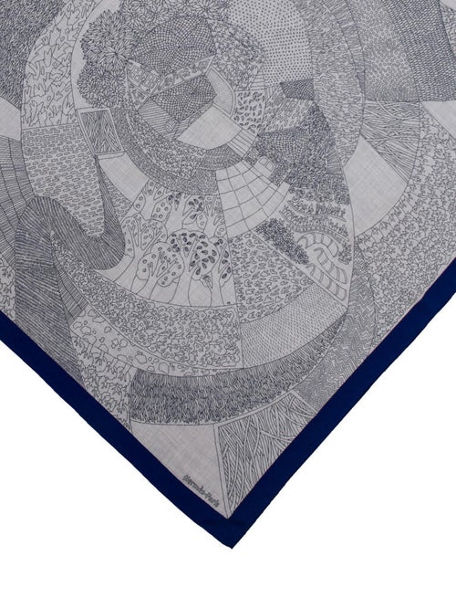 Hermès á Travers Champs Cashmere Shawl