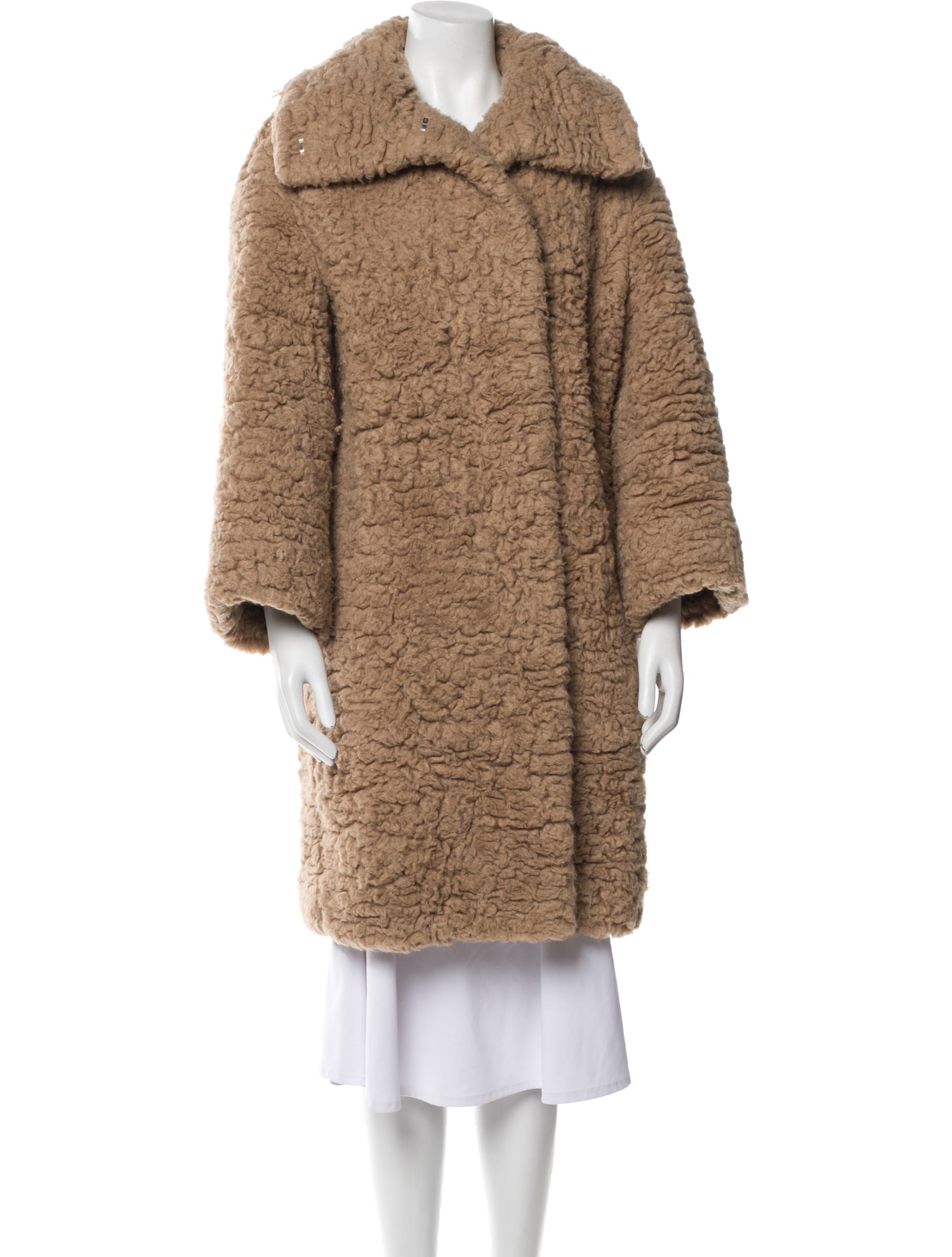 Hermès Camel Hair Fur Coat