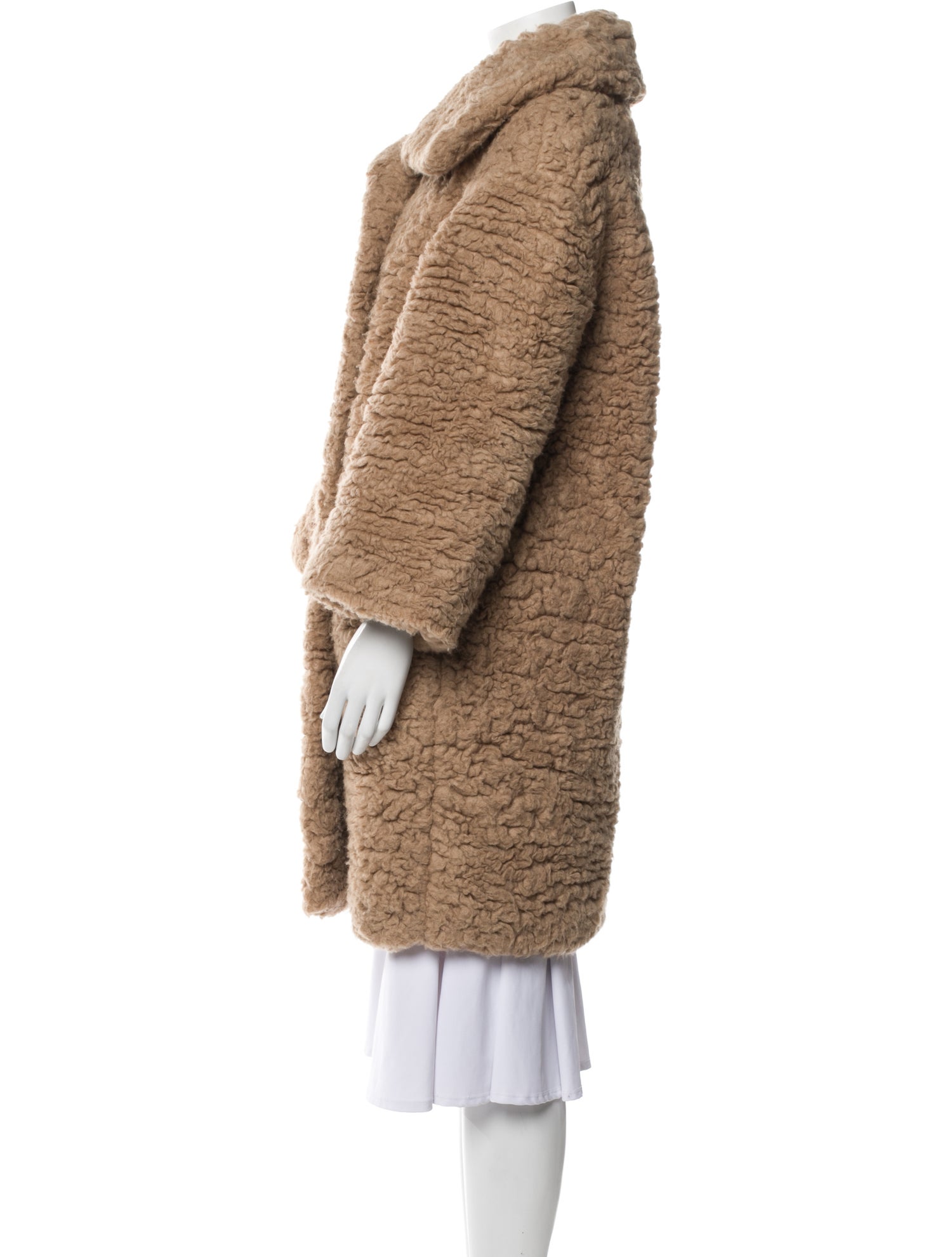 Hermès Camel Hair Fur Coat