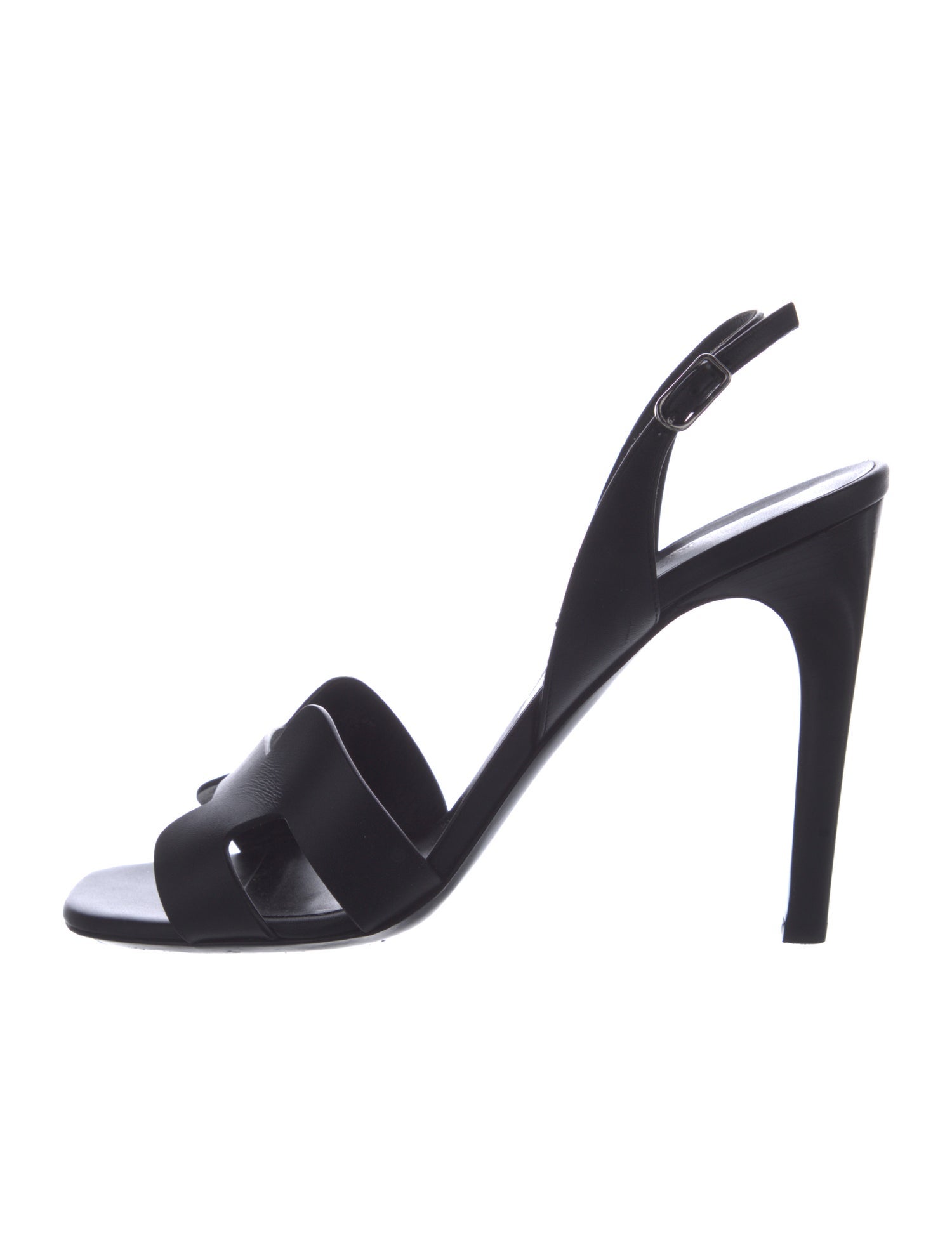Hermès Holy 105 H Logo Slingback Sandals