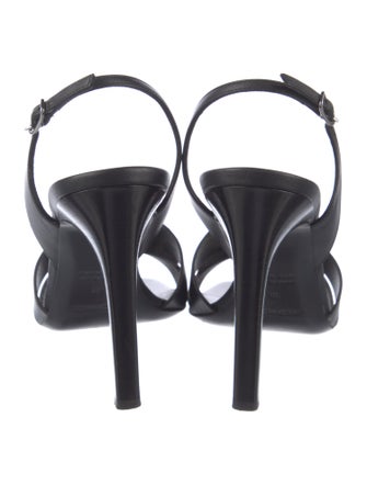 Hermès Holy 105 H Logo Slingback Sandals