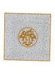 Hermès Mosaïque Au 24 Gold Square Plate