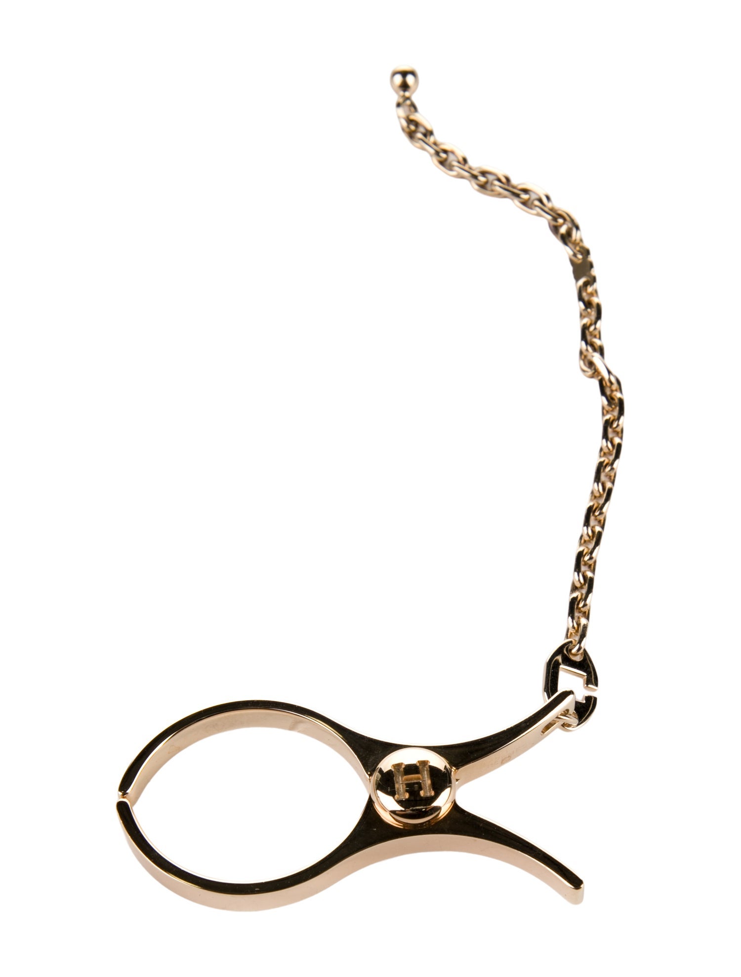 Hermès Permabrass Filou Glove Clip