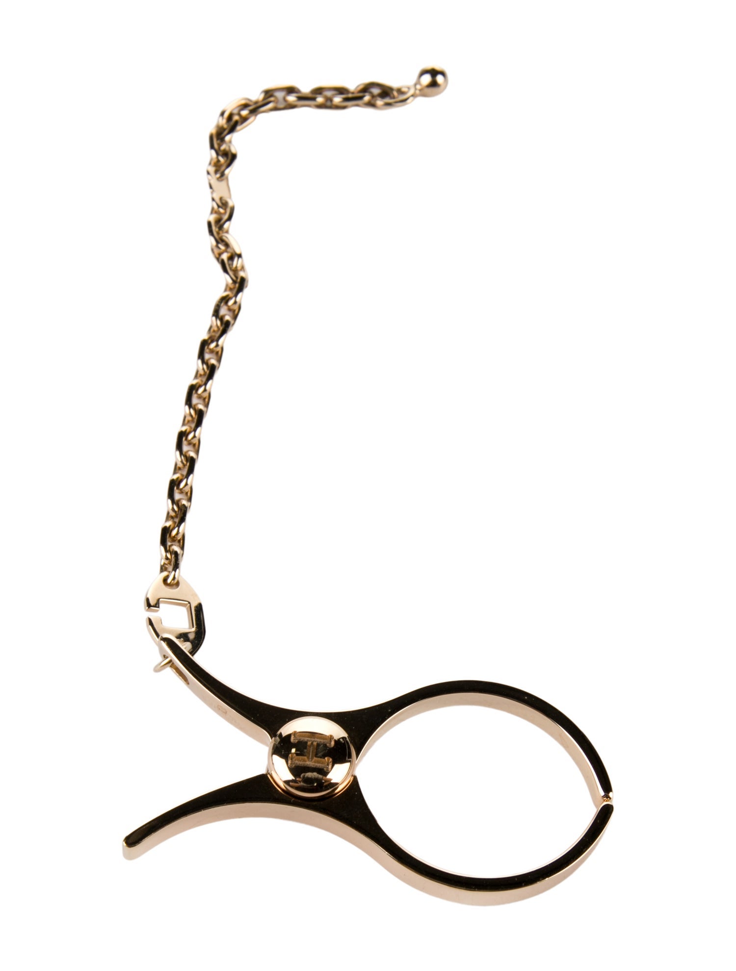 Hermès Permabrass Filou Glove Clip