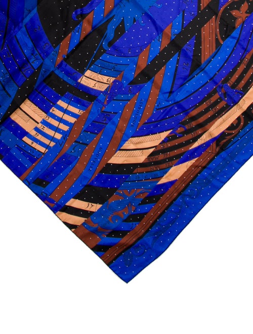 Hermès Astrologie Dies et Hore Silk Shawl