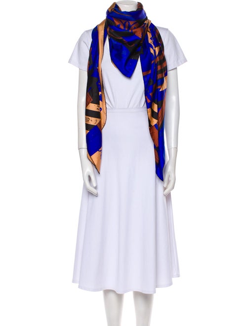 Hermès Astrologie Dies et Hore Silk Shawl