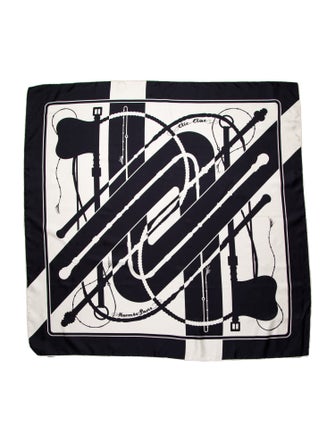 Hermès Clic Clac Tattoo Silk Scarf
