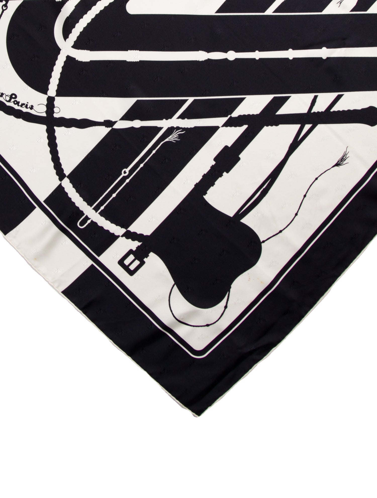 Hermès Clic Clac Tattoo Silk Scarf