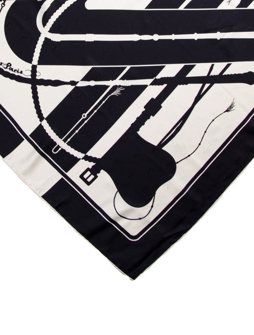 Hermès Clic Clac Tattoo Silk Scarf