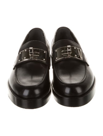 Hermès Hot Calfskin Loafers