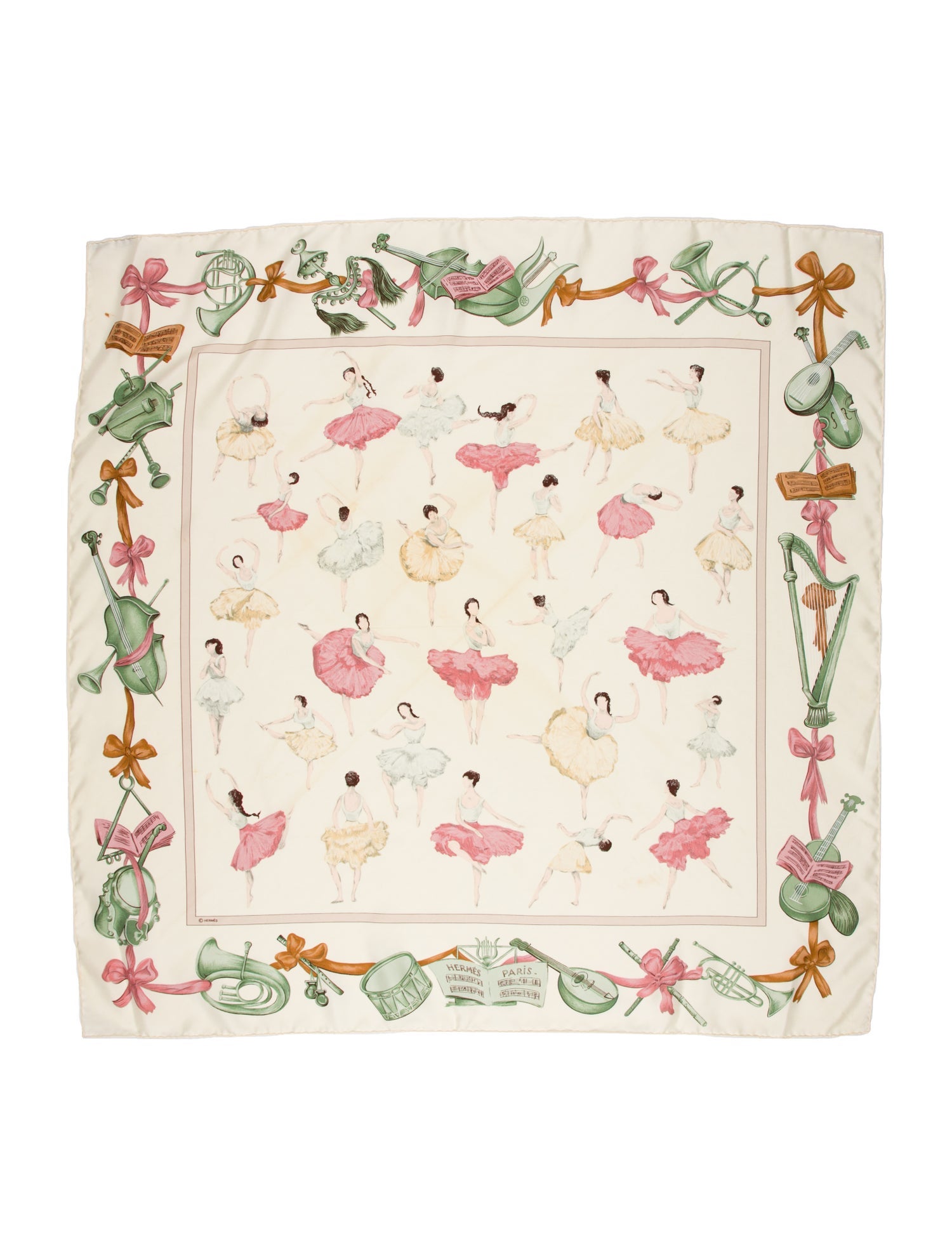 Hermès La Danse Silk Scarf