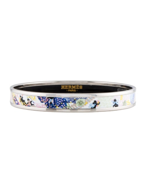 Hermès Enamel Les Folies Du Faubourg Bangle