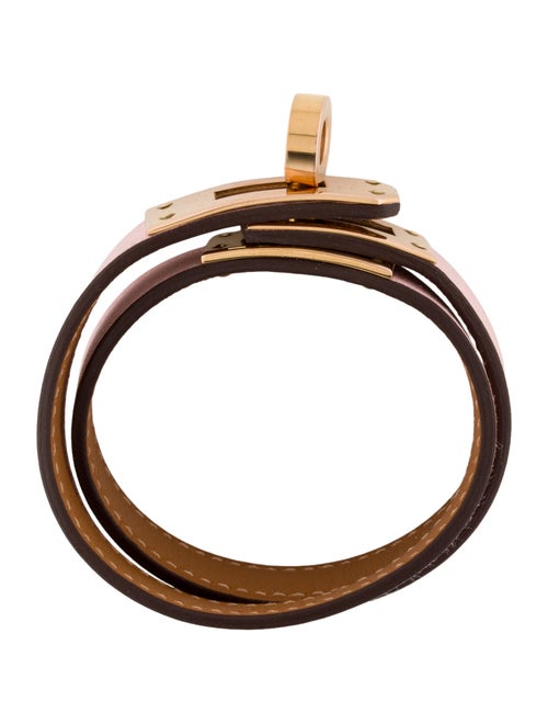 Hermès Leather Kelly Double Tour Wrap Bracelet