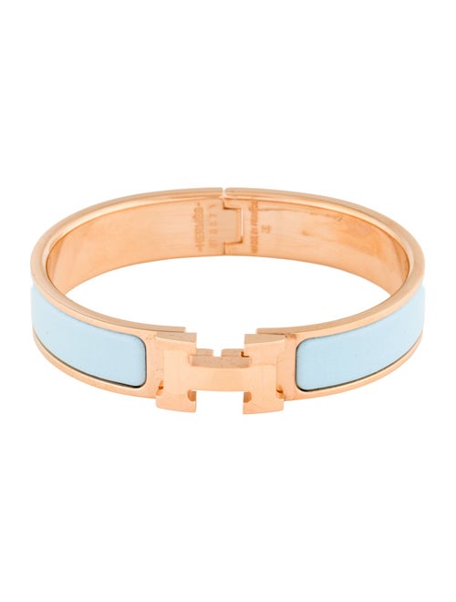 Hermès Enamel Clic H Bracelet