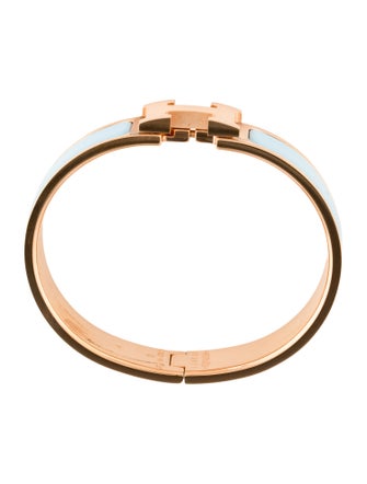 Hermès Enamel Clic H Bracelet
