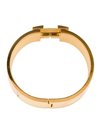 Hermès Enamel Clic Clac H Bracelet
