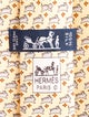 Hermès Pattern Print Silk Tie