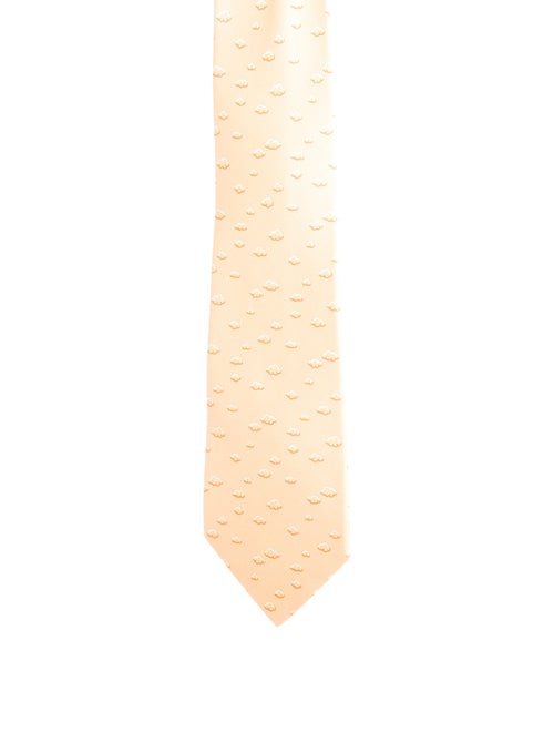 Hermès Pattern Print Silk Tie