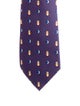 Hermès Pattern Print Silk Tie