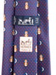 Hermès Pattern Print Silk Tie