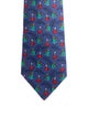 Hermès Pattern Print Silk Tie