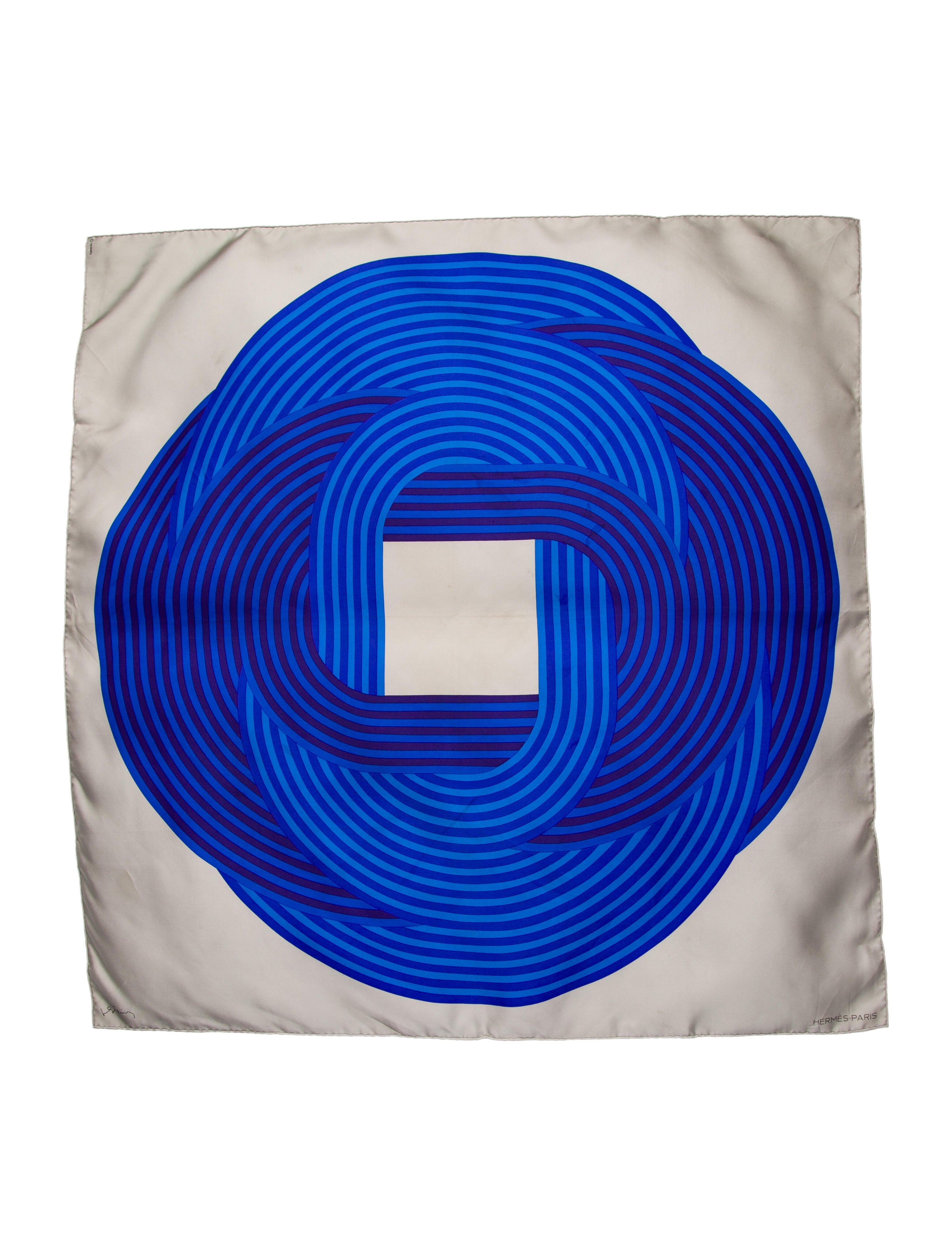 Hermès Maillons de Joel Stein34.25 Silk Scarf