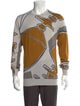 Hermès Cashmere Printed Polo Sweater