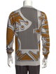Hermès Cashmere Printed Polo Sweater