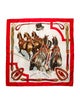 Hermès Attelage En Arbalete Silk Scarf