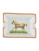 Hermès Chevaux à la Couverture Mini Ashtray