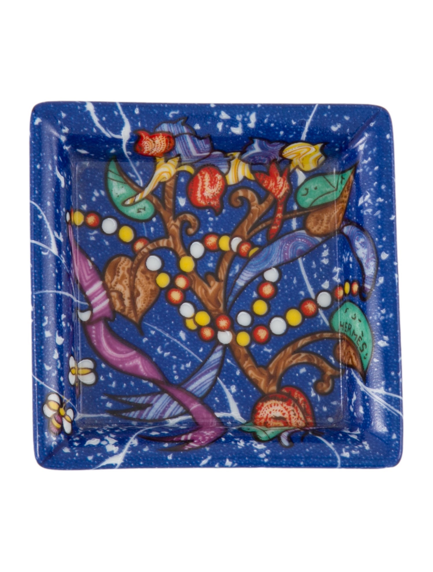 Hermès Marqueterie de Pierres d'Orient et d'Occident Mini Tray