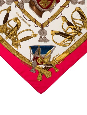 Hermès Grand Uniforme Silk Scarf