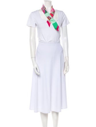 Hermès Cheval Phoenix Silk Twilly Scarf