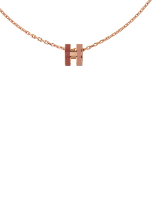 Hermès Mini Pop H Rocabar Pendant Necklace