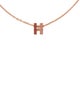 Hermès Mini Pop H Rocabar Pendant Necklace