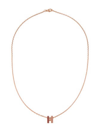 Hermès Mini Pop H Rocabar Pendant Necklace