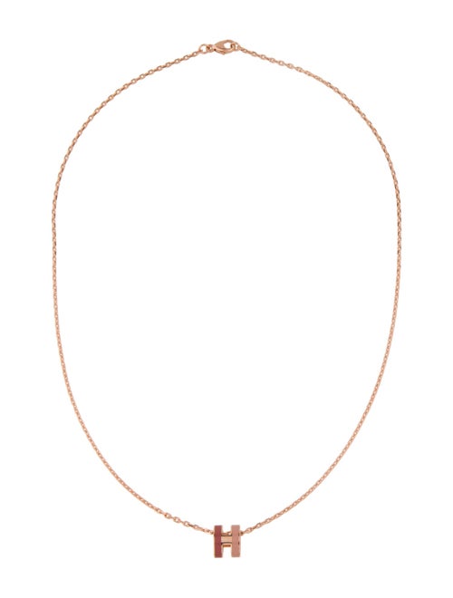 Hermès Mini Pop H Rocabar Pendant Necklace