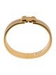 Hermès Clic H Glitter Bangle Bracelet