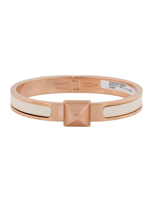 Hermès Mini Clic Medor Bangle Bracelet