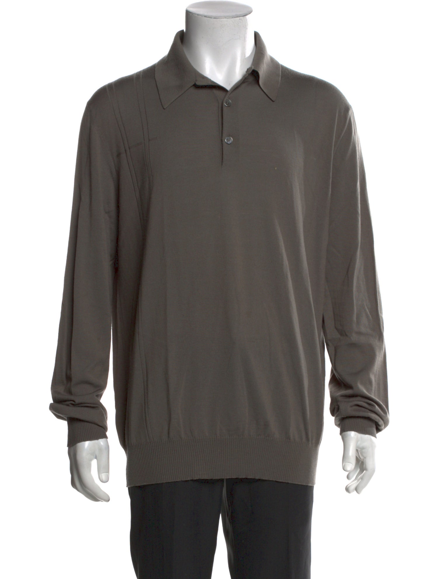 Hermès Wool Mock Neck Polo Sweater