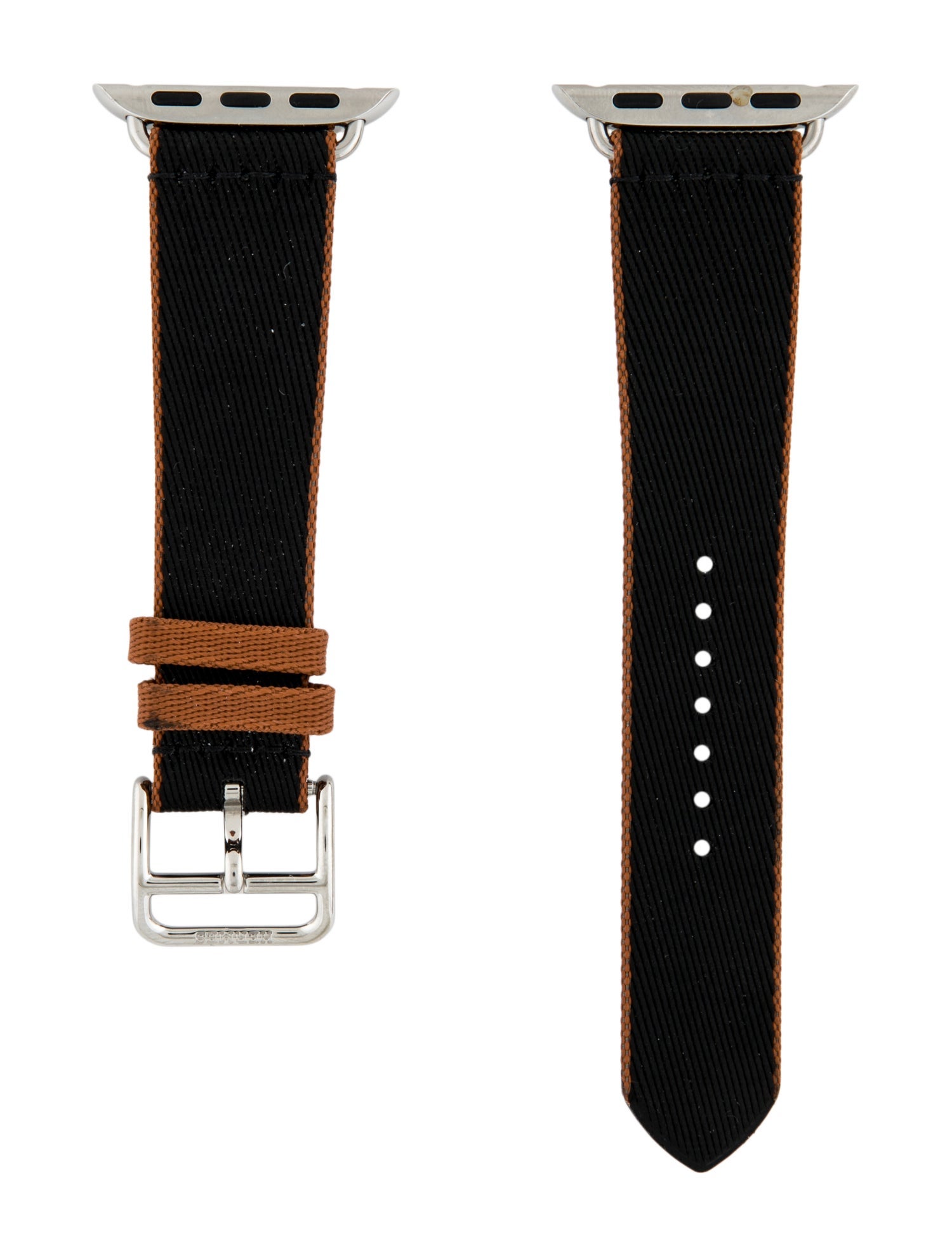 Hermès x Apple 20mm Single Tour Toile H Watch Strap