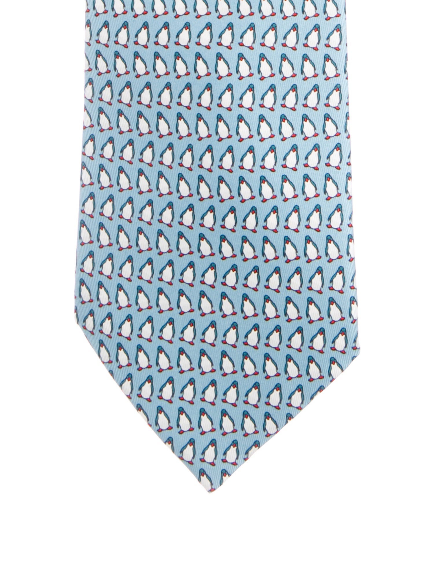 Hermès Patterned Silk Tie w/Tags
