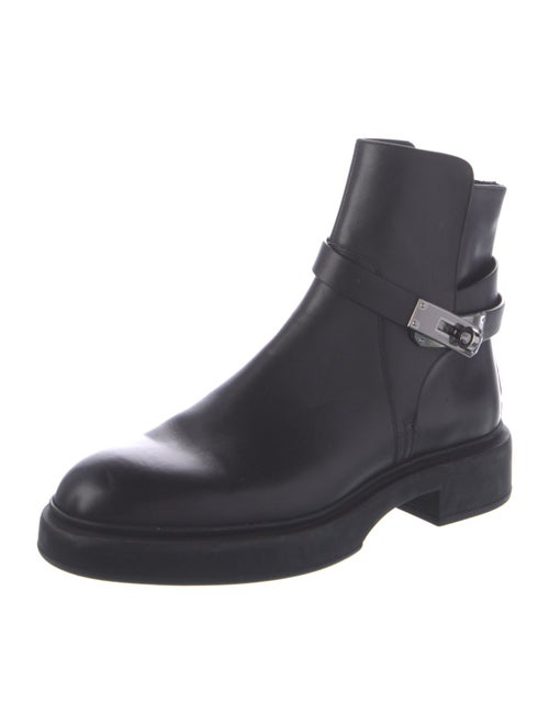Hermès Veo Calfskin Moto Boots