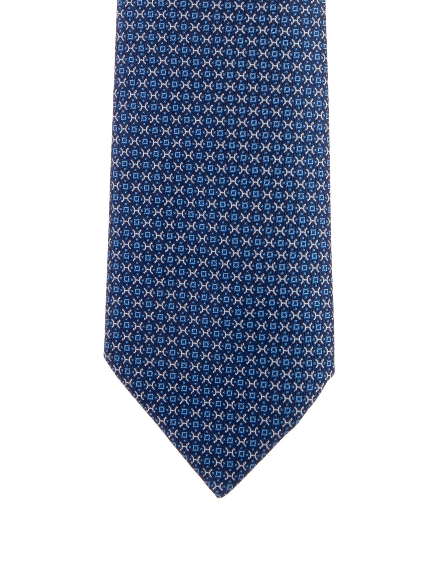 Hermès Silk Patterned Tie