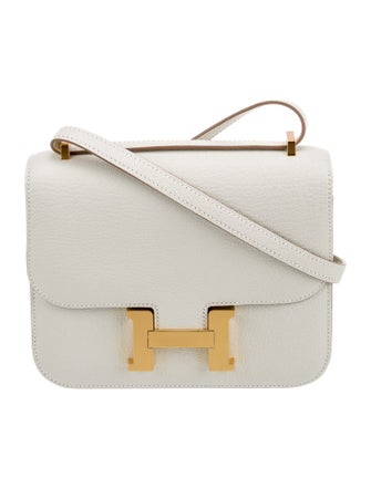 Hermès 2023 Chevre Mysore Mini Constance 18