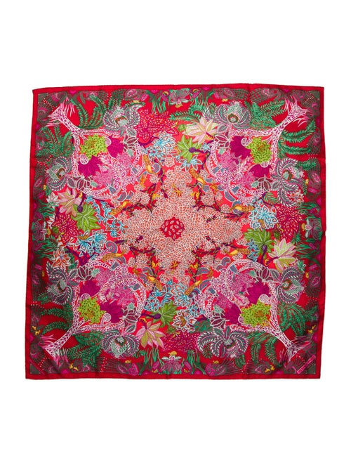 Hermès Maitres de la Forêt Silk Scarf