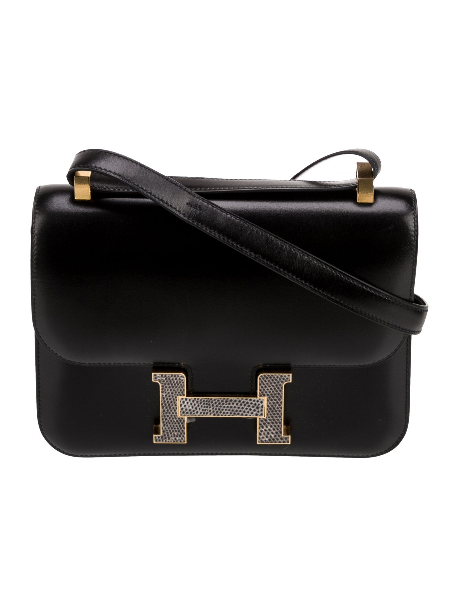 Hermès 2023 Box & Salvator Lizard Constance Marquette 24